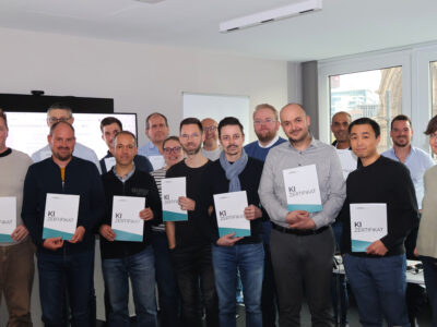 Zertifizierte Teilnehmende des Artificial Intelligence Bootcamp 2025